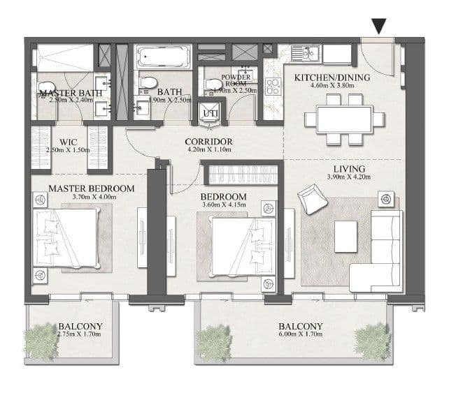 Beachgate By Address Floor Plan