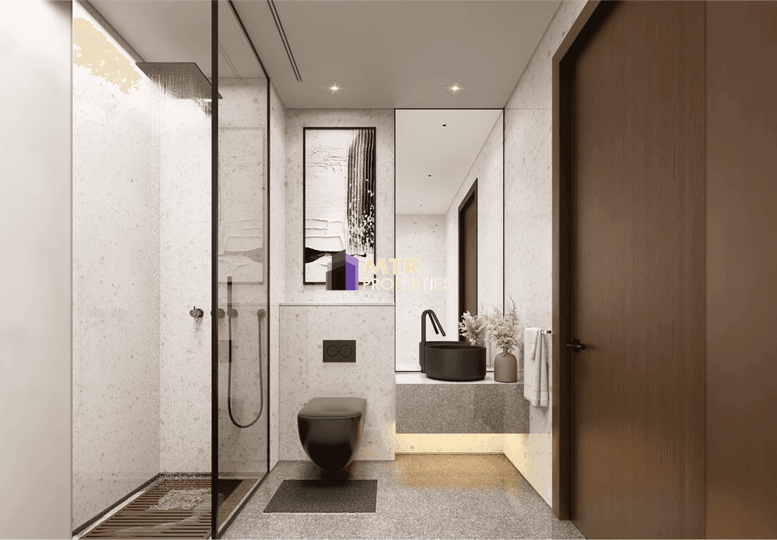 Stunning bathroom design of Elbrus Tower